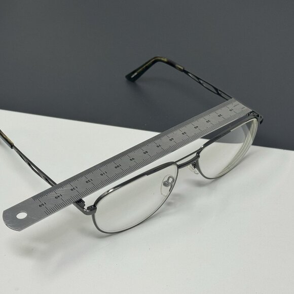 Robert LaTour RL 300 Aviator Eyeglasses Frame 55 [] 15-140 - Picture 6 of 10